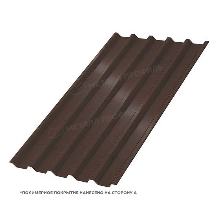 Профлист Металл-Профиль С-44 PURETAN® 0.5 мм RAL 8017 Коричневый шоколад